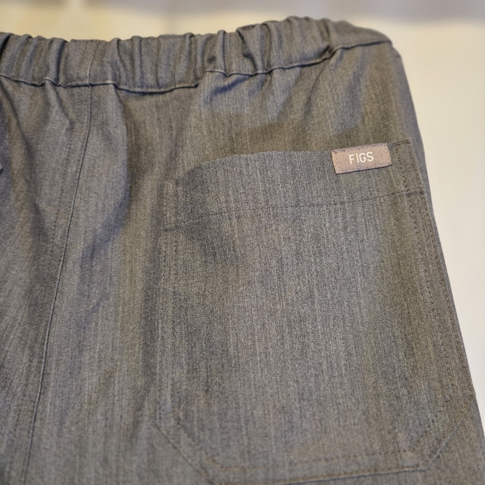 FIGS Technical Collection Scrub Pants Gray Men's Small FM450 - Picture 2 of 6